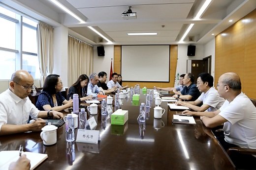 威立雅環境中國高級副總裁到訪集團公司